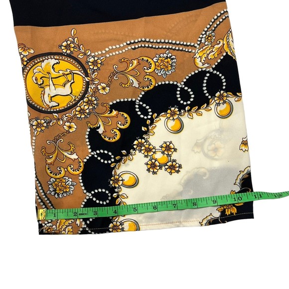 BooHoo Womens Dress Size 20 Multicolor Floral Plunge Neckline Kimono Sleeves - Picture 14 of 14